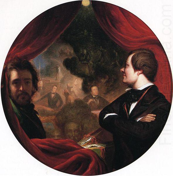 Mann S. Valentine and the Artist, William James Hubard